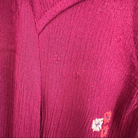 Free People Oxford Embroidered Mini Dress. Size Small. - Picture 6 of 15